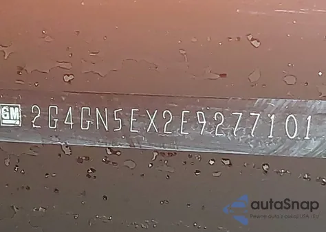 2014 Buick Regal Turbo/E-Assist Premium I z USA, uszkodzony, nr VIN 2G4GN5EX2E9277101